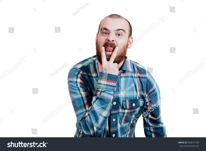 Guys why do you do this gesture?