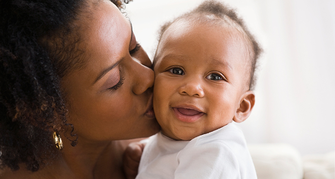 Can you post a fun picture of a mother and their children for mothers day?