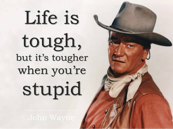 I know - it's likely that this is a misattribution. I don't care- it's true!