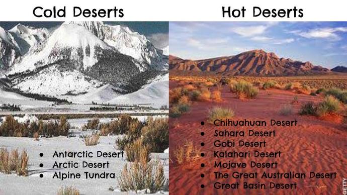 Arctic vs deserts which would you choose to adventure through if forced to?