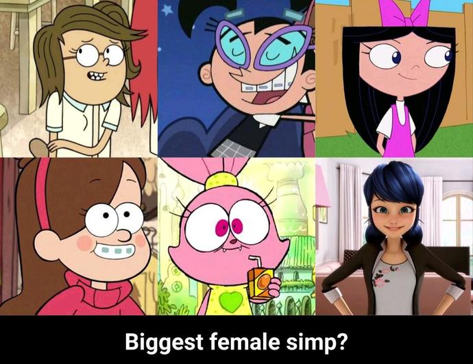 Are there movies out there, where the girl is simping for her crush?