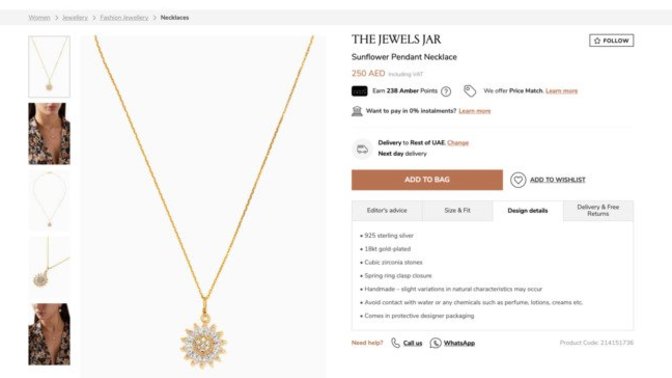Which of these two necklaces would be a good gift to someone?
