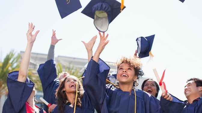 Was graduating high school seen as an accomplishment for you?