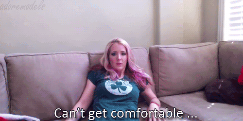 What's your fave way to chill on the couch?
