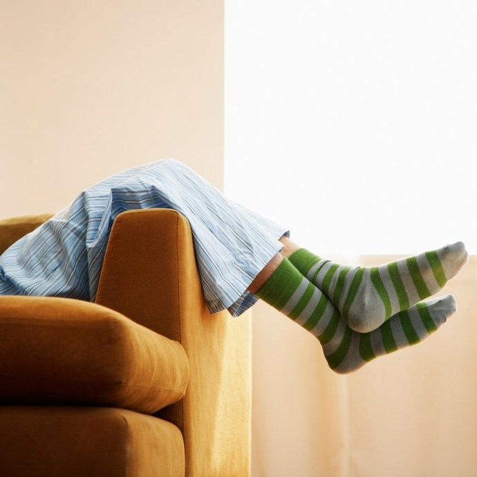What's your fave way to chill on the couch?