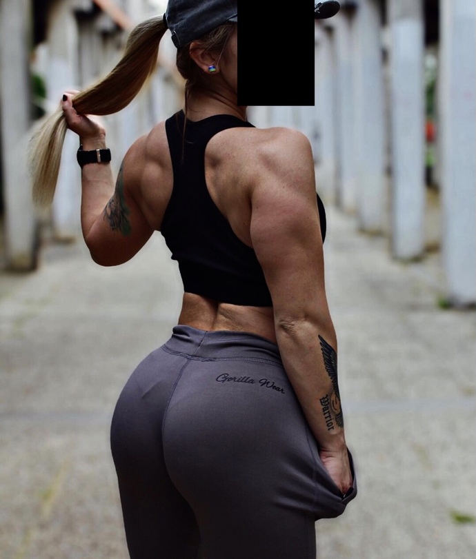 Which of these 3 fitness women has reached the most extreme level of muscle development and size?