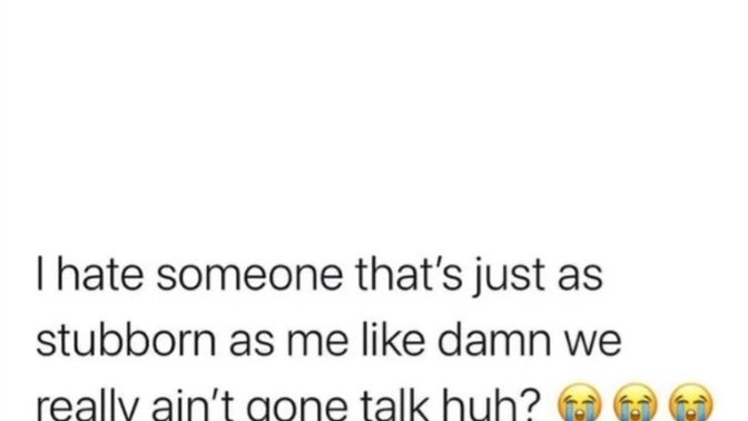 How stubborn are you?
