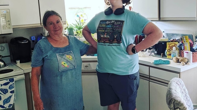 Be honest first impression of this grandma with grandson?