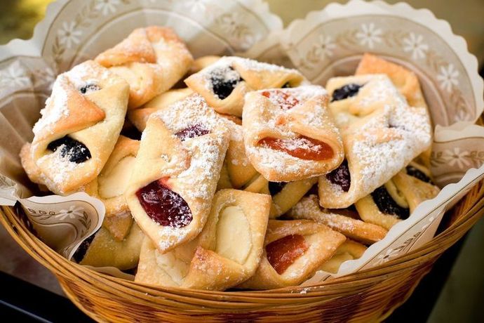 I'll take the apricot, or the cheese, or the raspberry, or the cherry, or the - - - - - - - - -