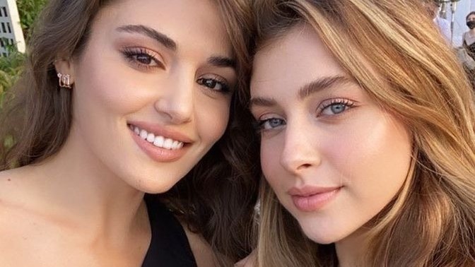 Do you think Hande Erçel or her sister Gamze Erçel is prettier?