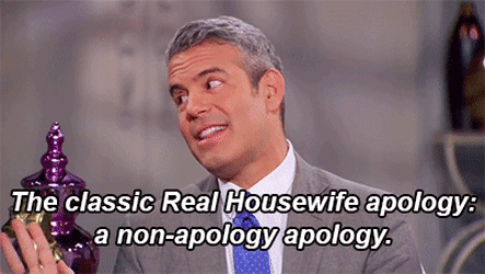 Have you ever apologized to someone for cheating on YOU?
