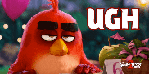 Angry bird.