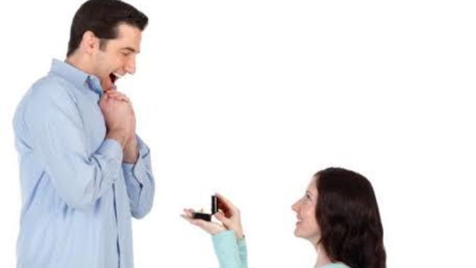 Why does it seem strange to society for girls to propose to guys?