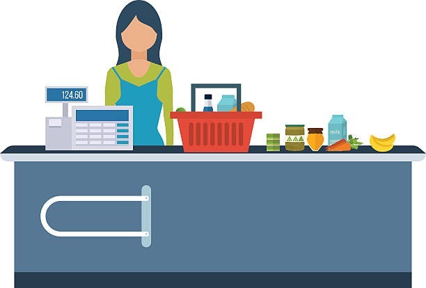 How do I politely tell a cashier Im not interested?