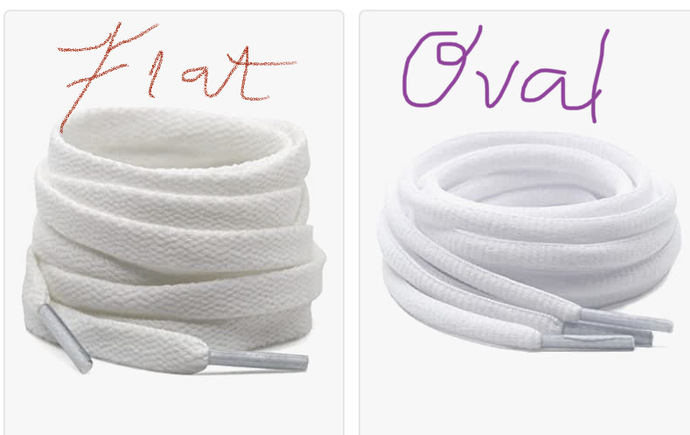 Do you prefer Flat or Oval shoelaces?