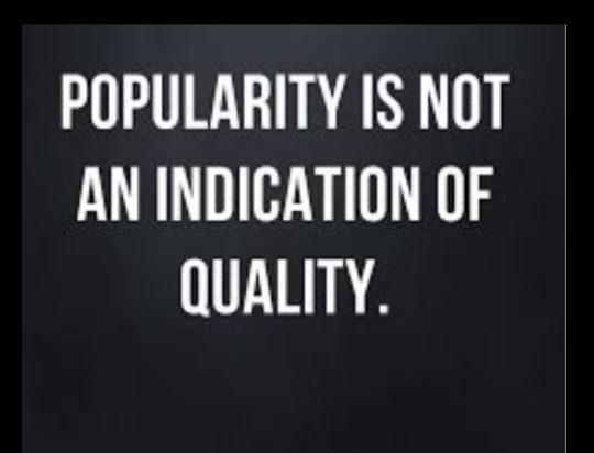 Why Do Some People Put So Much Importance On Popularity?