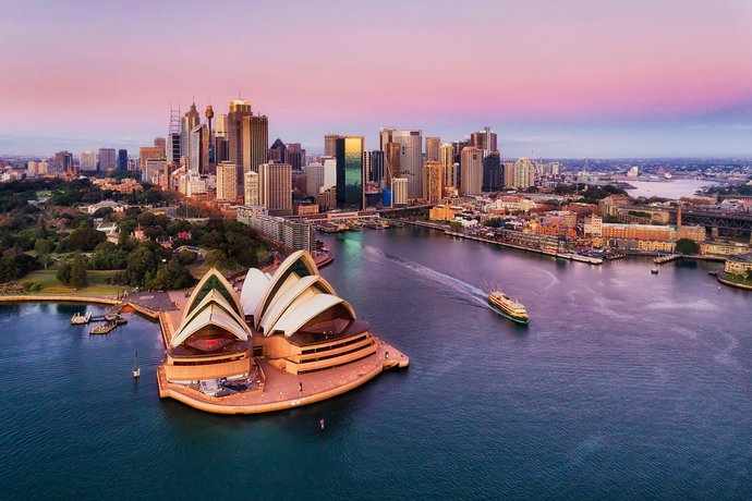 Sydney, the largest city