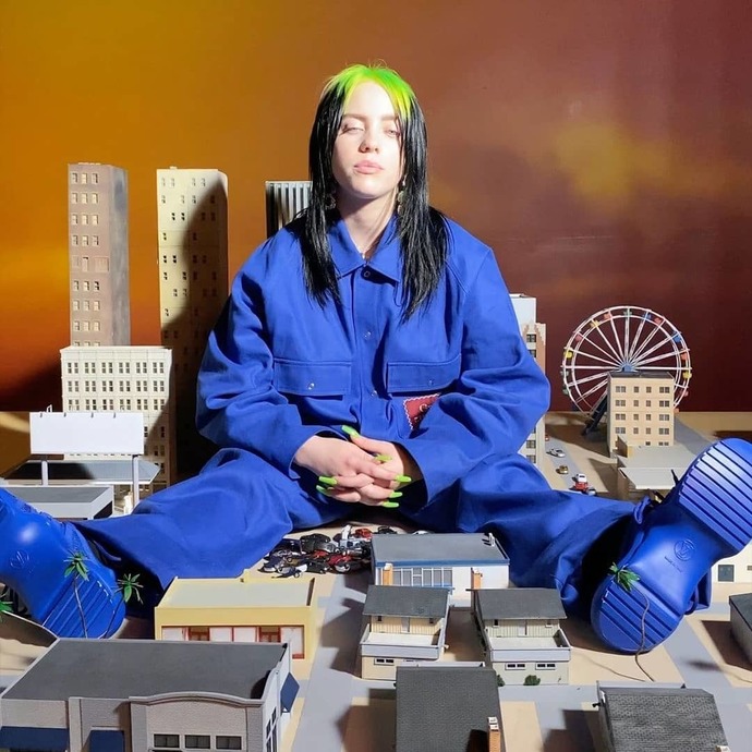 Fun Fact: Billie Eilish is a 34D bust size. I had no idea.