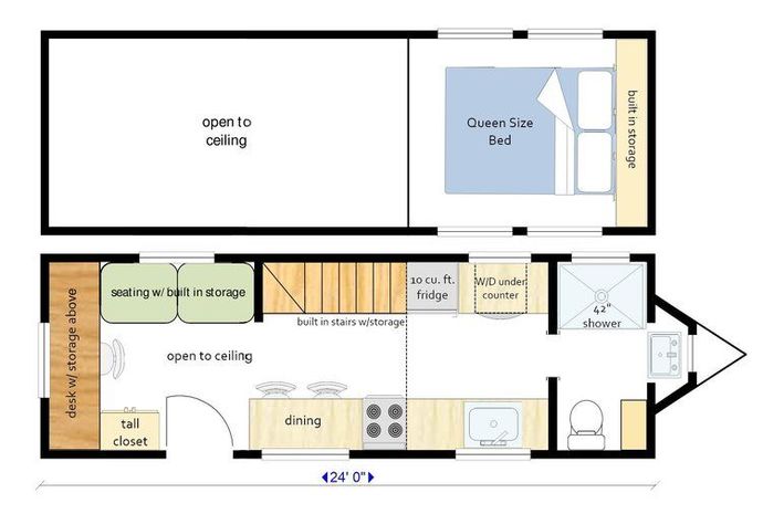 Tiny House Floorplan