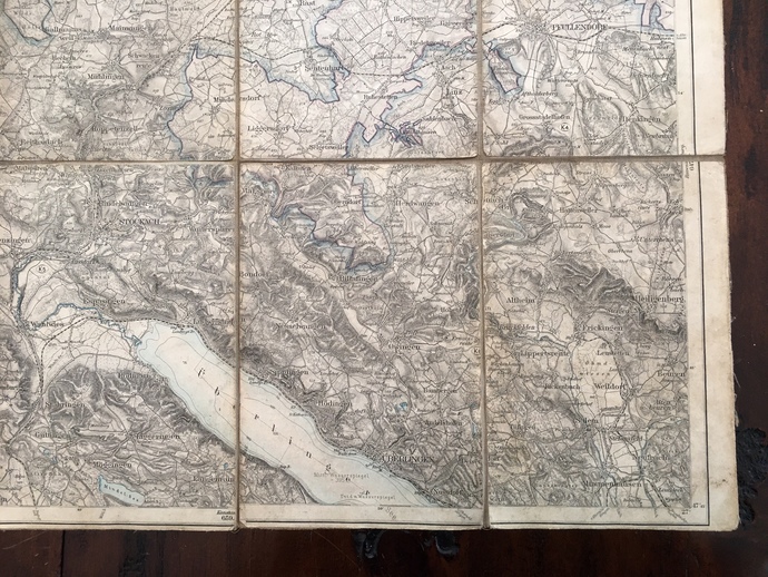 How should I value and sell this German historical map?