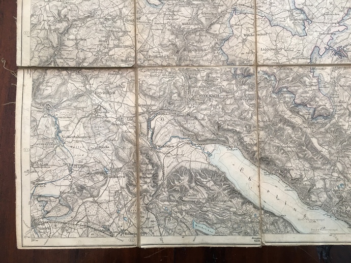How should I value and sell this German historical map?