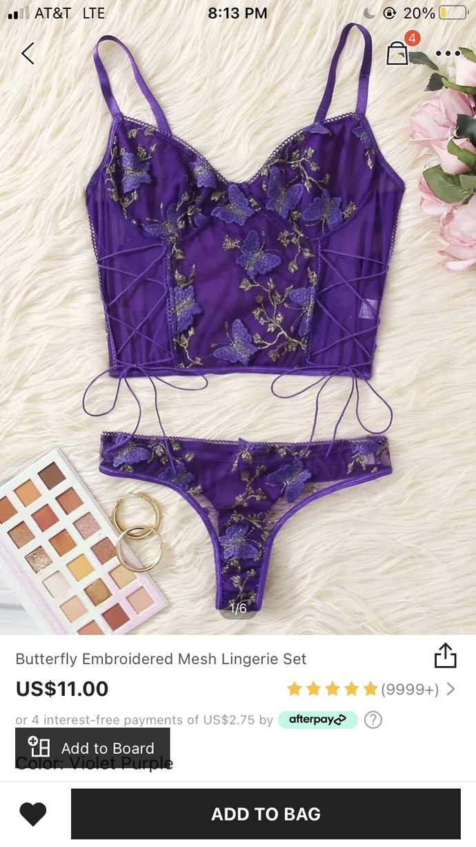 Which bra set for my redheaded friend?