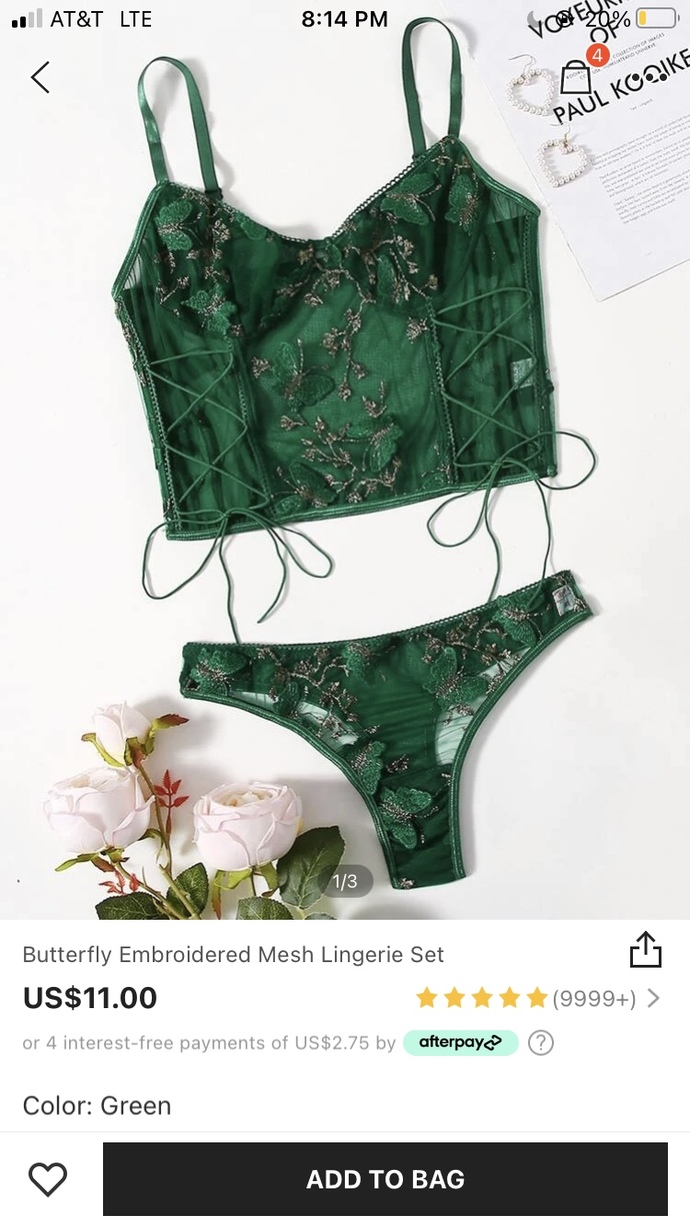 Which bra set for my redheaded friend?