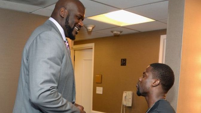 Girls, would you rather be in a relationship with Shaq or Kevin Hart?