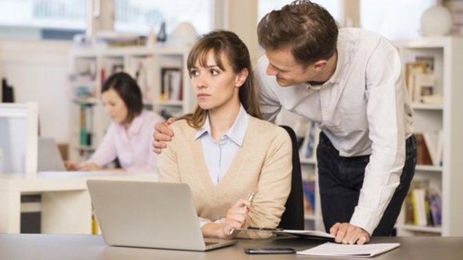 Is the key to solving sexual harassment at work is to ignore the guys that do it (if you're the victim woman)?