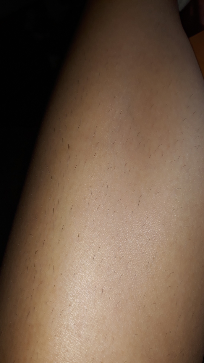 Guys, does this amount of leg hair bother you?