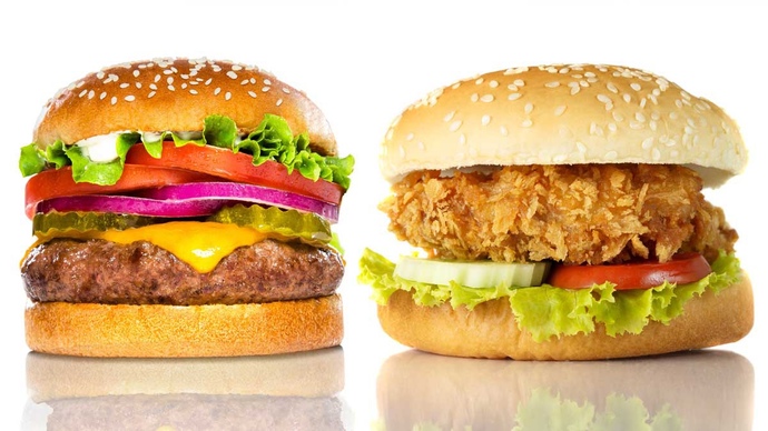 Which team are you on: cheeseburgers or chicken sandwiches?