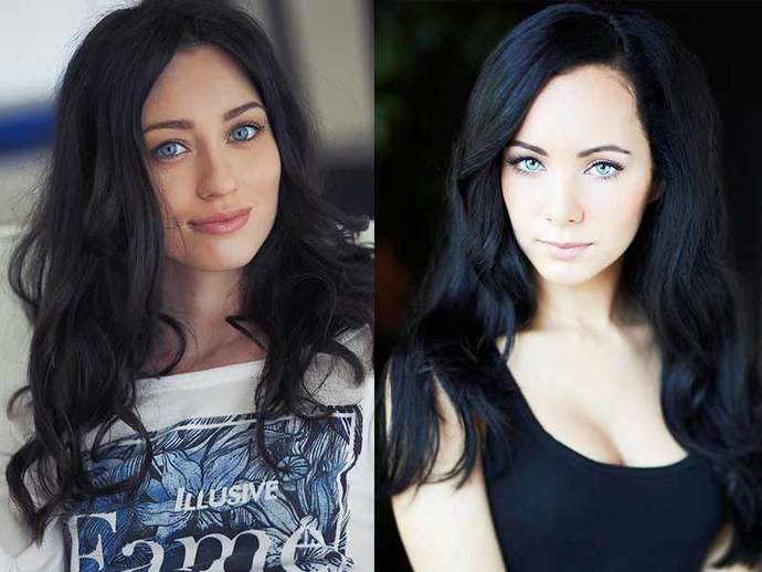 Do you find black hair and blue eyes an attractive combo?