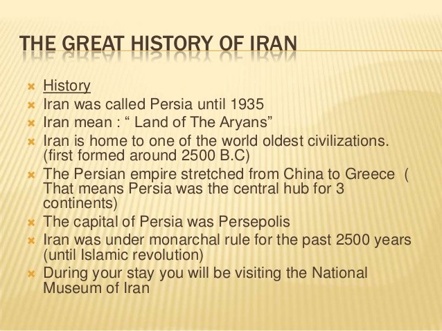 What do you know about the country IRAN?