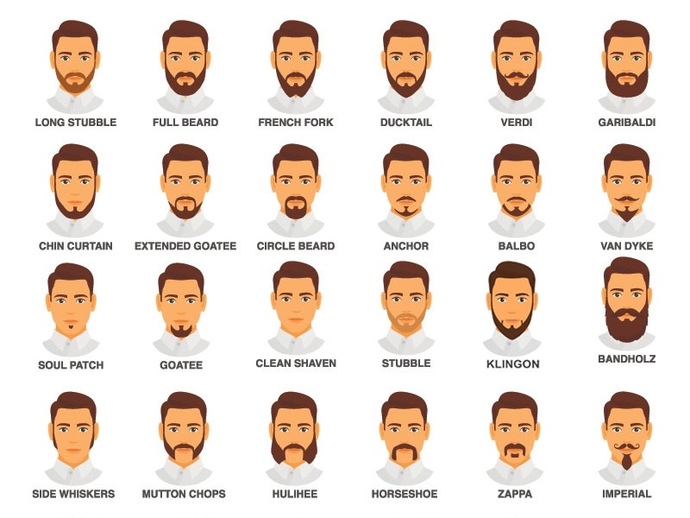 What kind of beard is considered most attractive?