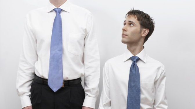 In your estimation, how tall is the typical man and woman from where you're from?