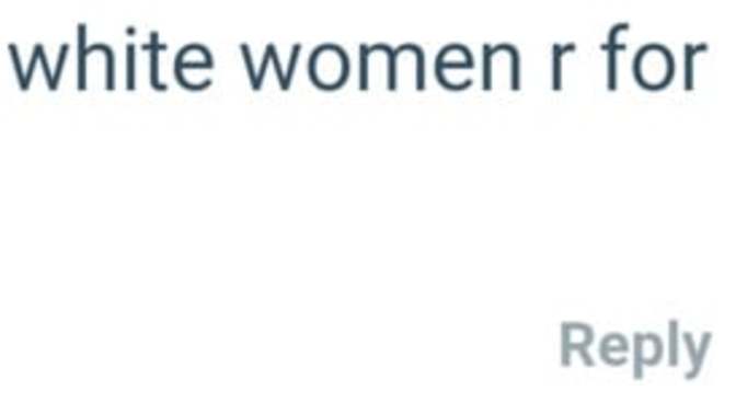 Do you think that "white women are for white men" and we whites should stick together?