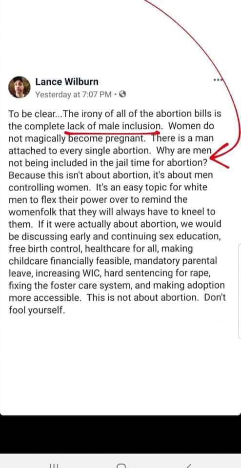 Why are men so hellbent on controlling womens bodies?