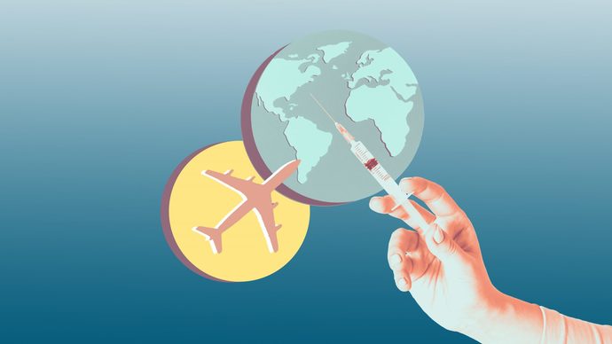 What do you think of tourists from other countries flying to the US to get vaccinated?