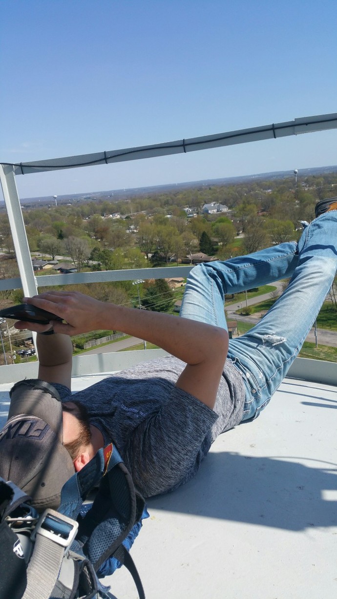 Are you afraid of heights? If not, whats the tallest thing you have ever climbed up?