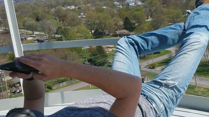 Are you afraid of heights? If not, what's the tallest thing you have ever climbed up?