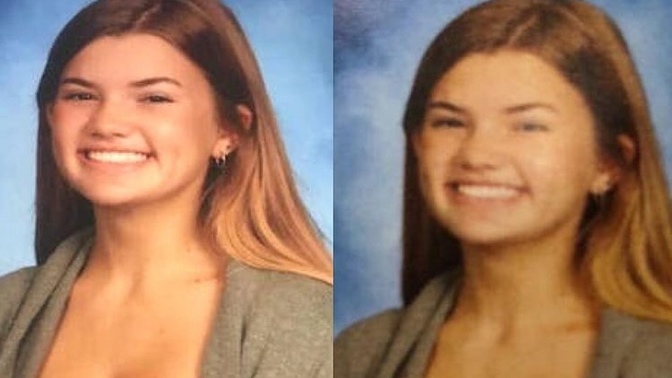 American SCHOOL edits high school girls yearbook photos without their consent. Thoughts?