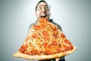 Did you know that eating pizza every day is healthier than dying?