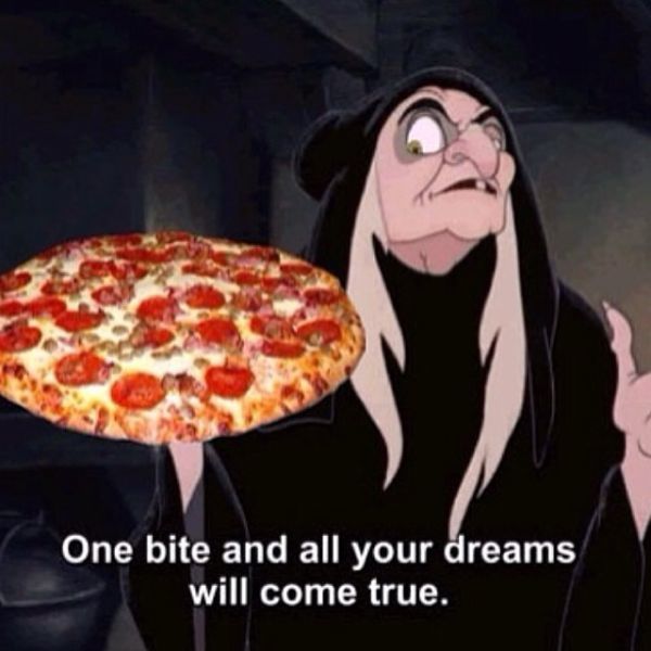 Did you know that eating pizza every day is healthier than dying?