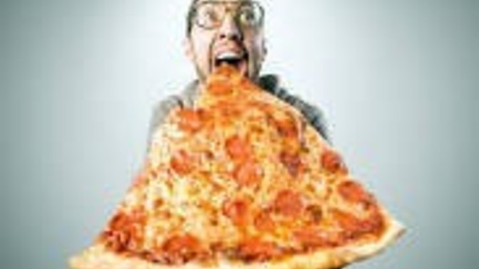 Did you know that eating pizza every day is healthier than dying?