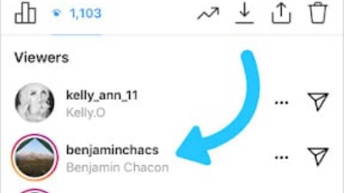 He's repetedly one of the 1st people to watch my instagram story?