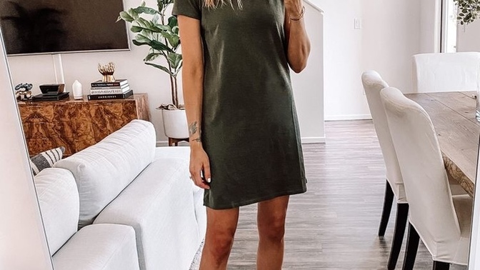 Do you find T-shirt dresses or feminine dresses more beautiful?