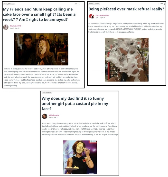 Why is there such an influx of cake & pie-facings all around the globe these days?