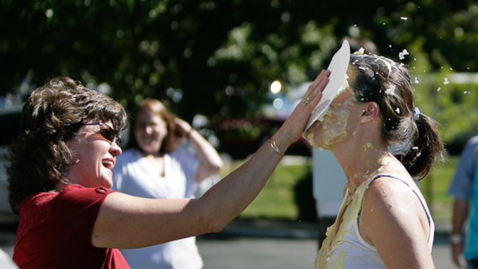 Why is there such an influx of cake & pie-facings all around the globe these days?