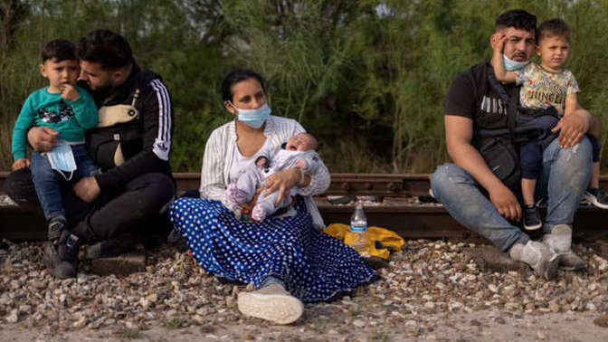 With Biden's new immigration policy is it surprising that people are also flocking in from Europe too?
