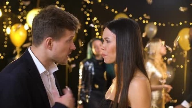 If you broke up with your partner and you were both invited to a party, what would you do?